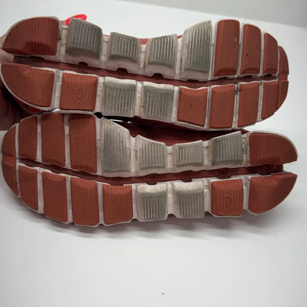 On Cloud 2 rust Orange 19.99506 womens sz 8 running shoes - Picture 9 of 11